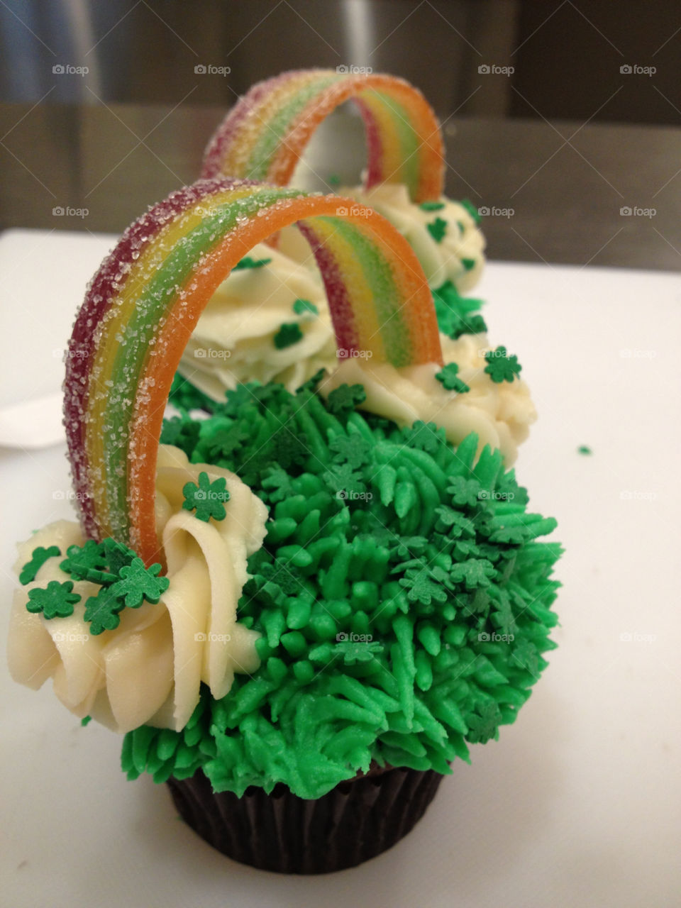 St Patrick's day cupcakes 