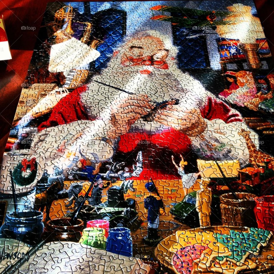 Santa Claus puzzle 