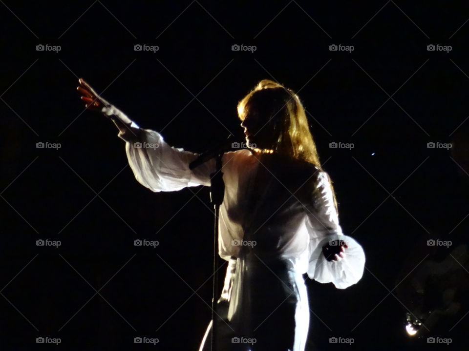 The mystic woman. Florence + The Machine at Øyafestival 2015, Oslo, Norway.