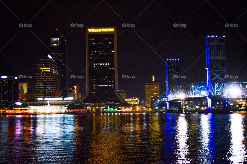 Downtown Jacksonville over the St. Johns River
