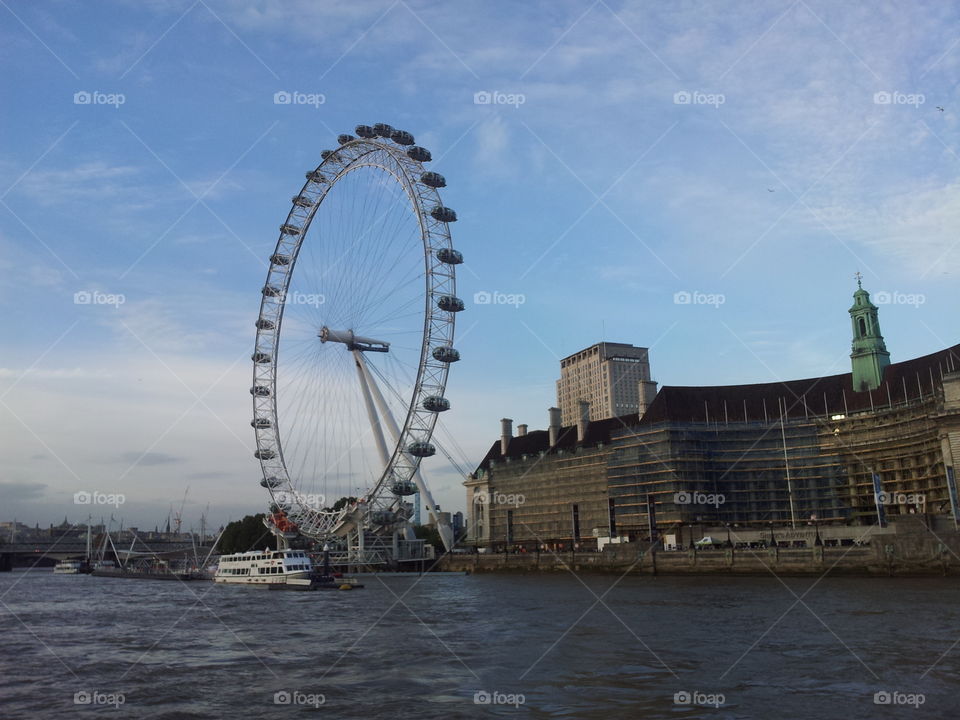 London Eye Ferris Wheel in England back in August 2015 