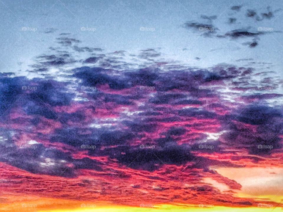 Oklahoma Sky at sunset