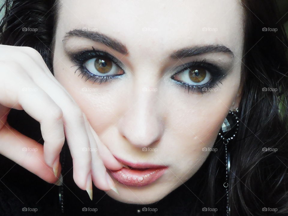 When she was really happy