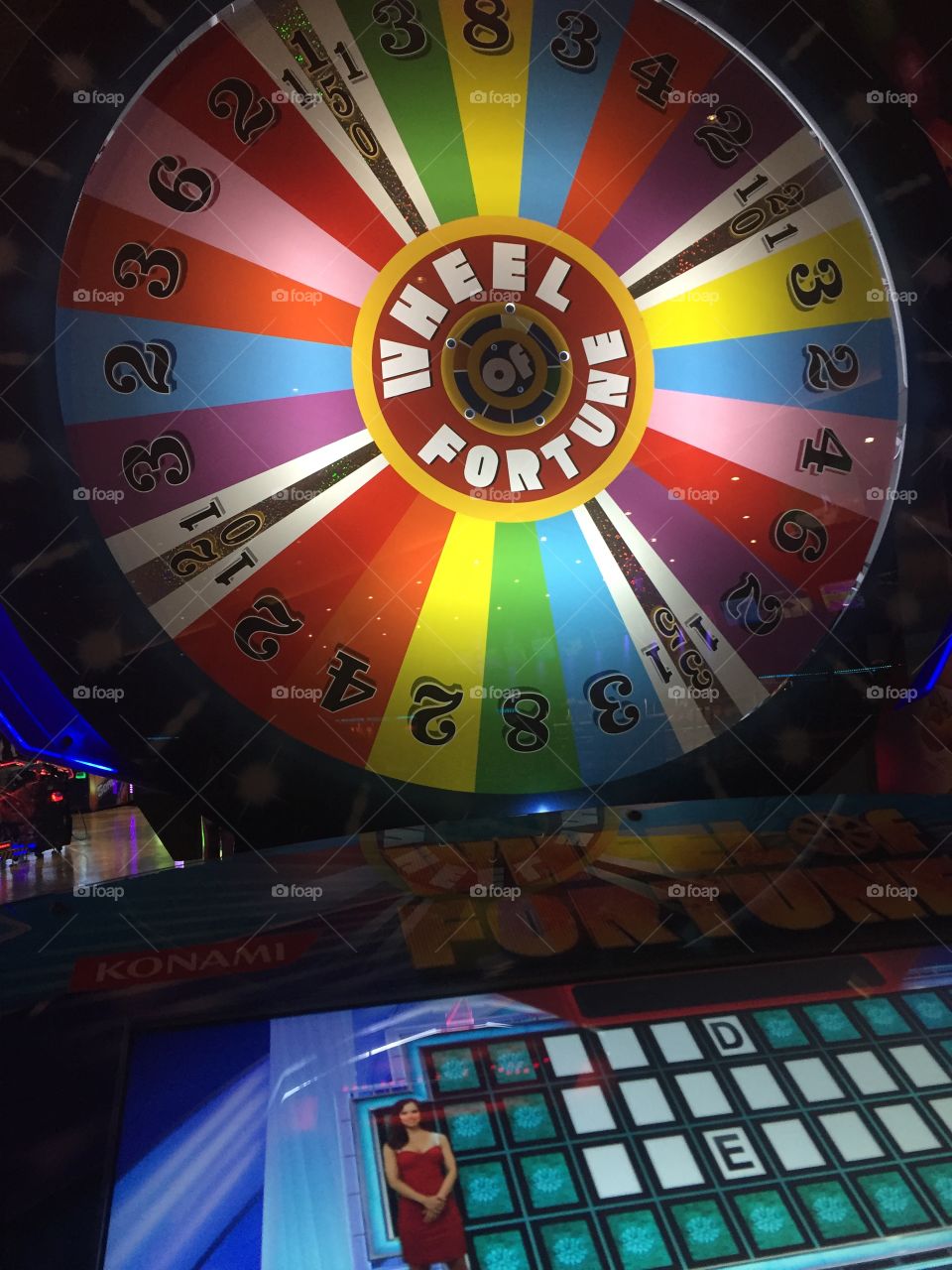 Wheel of Fortune Arcade Game