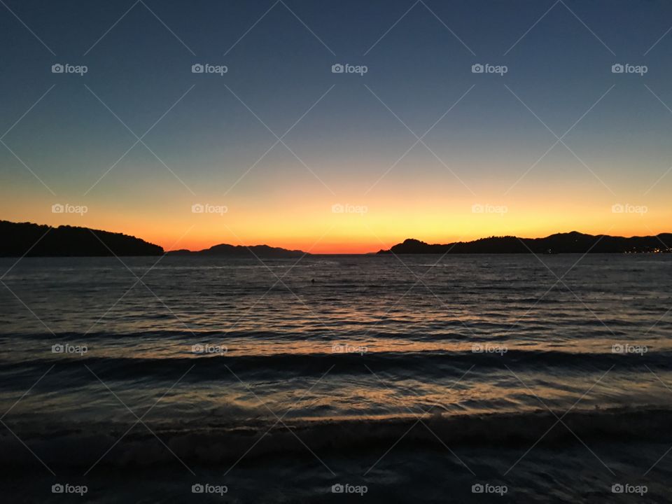 Sunset Croatia Split