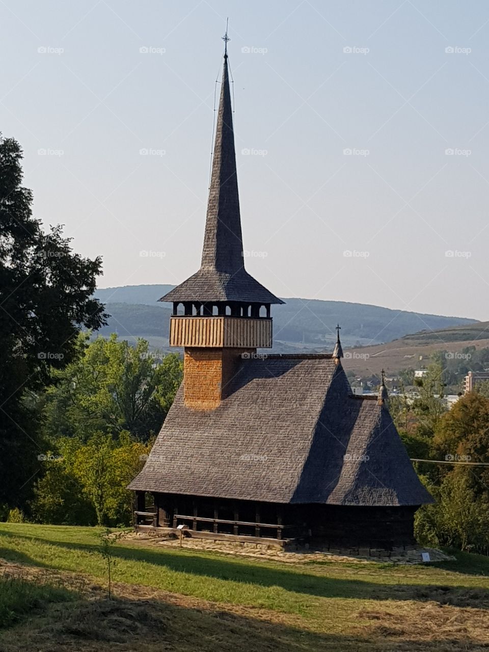 wood church