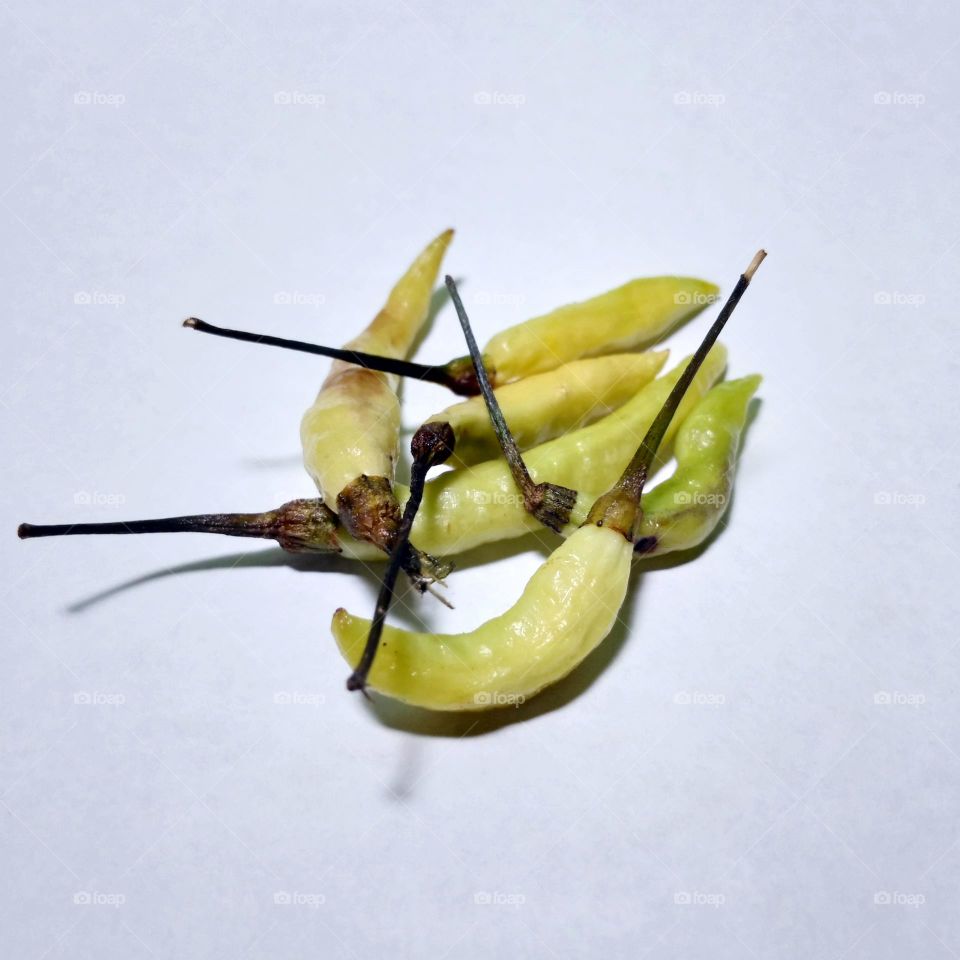 Group of Chili on the table