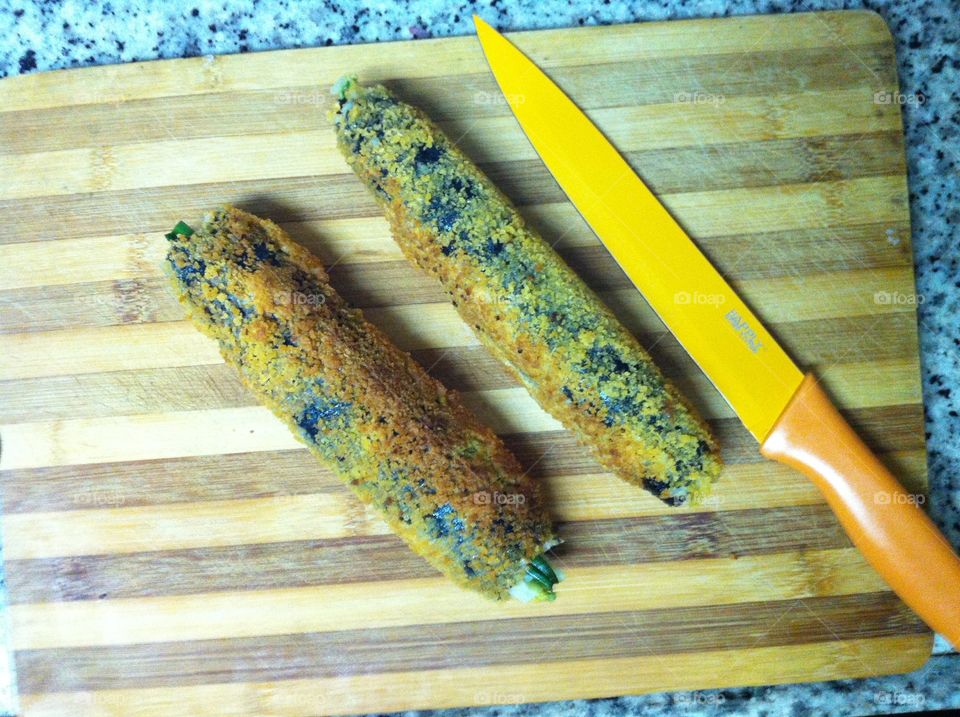 Sushi tempura panko crumbs