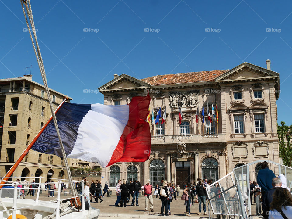 town hall of Marseille (France)