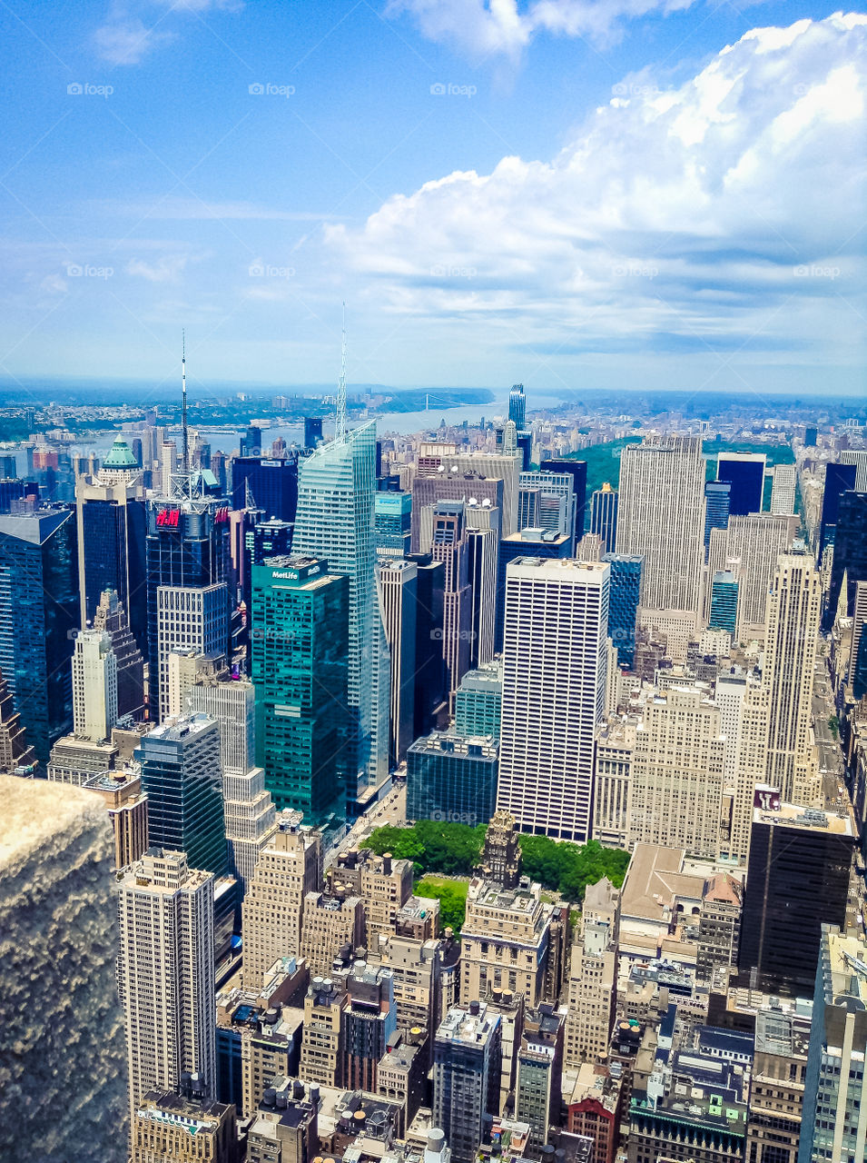 NYC View From Empire State Building 