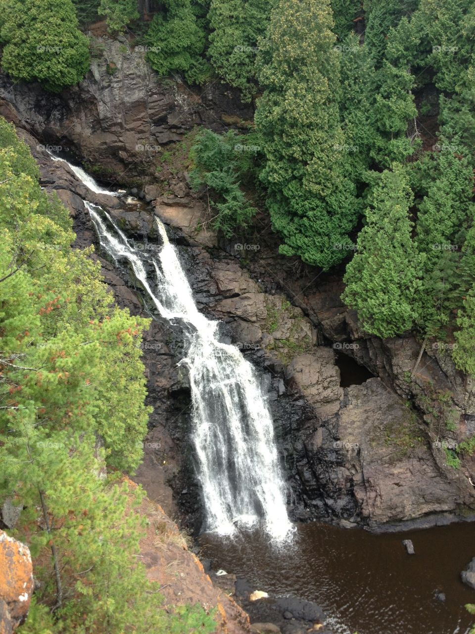 Steep Waterfall 