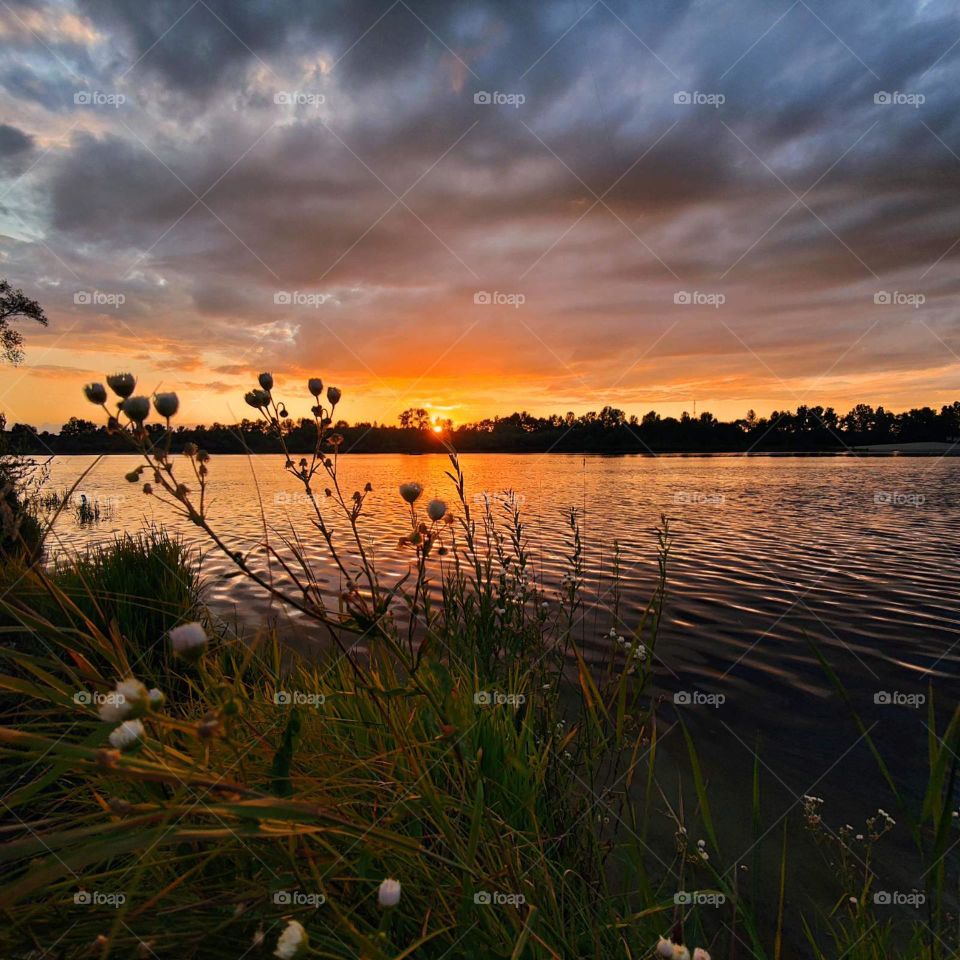 River Desna in Ukraine