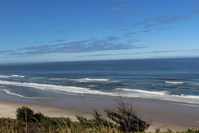 Scenic view of sea