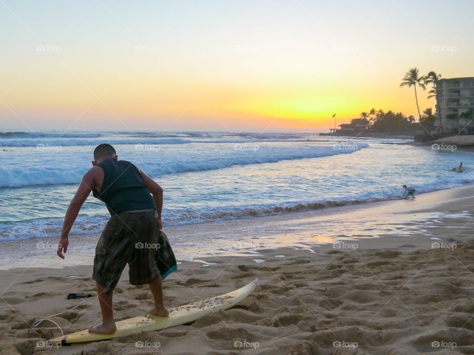 Surfer boy