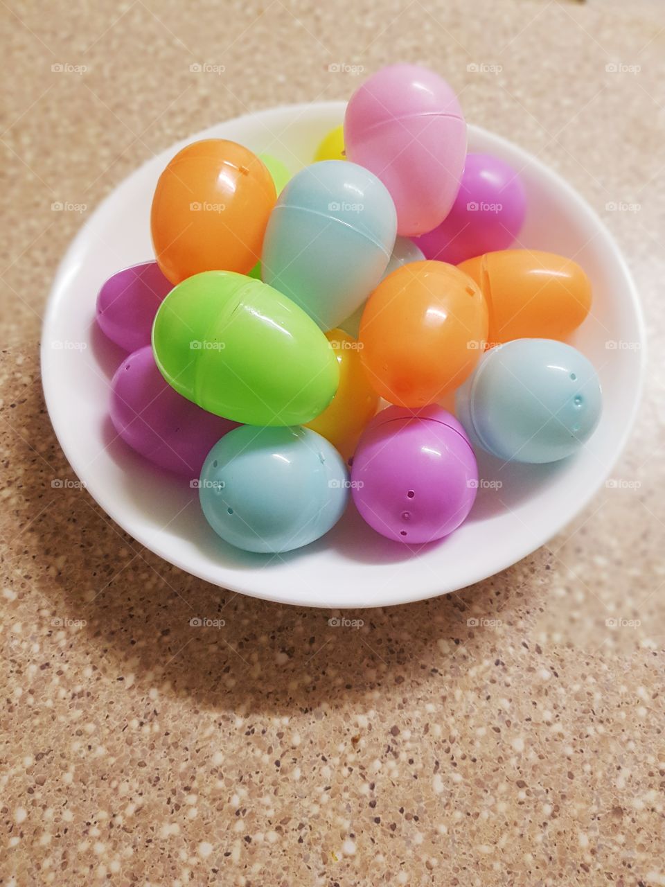 colorful easter eggs