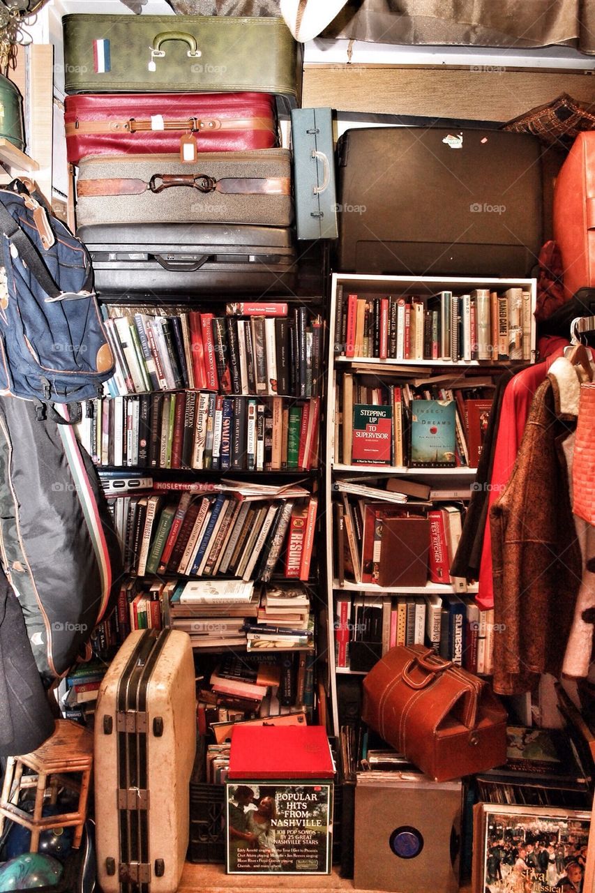 Vintage store at Manhattan NYC 