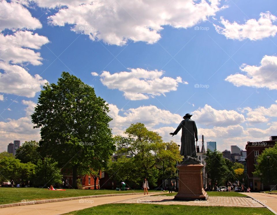 View from bunker hill