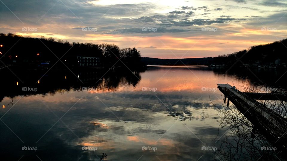 This sky looks like a painting