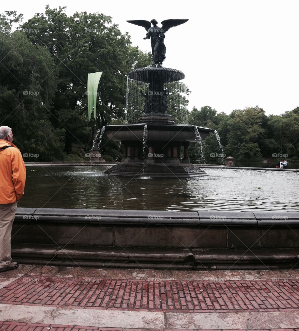 Peaceful fountain