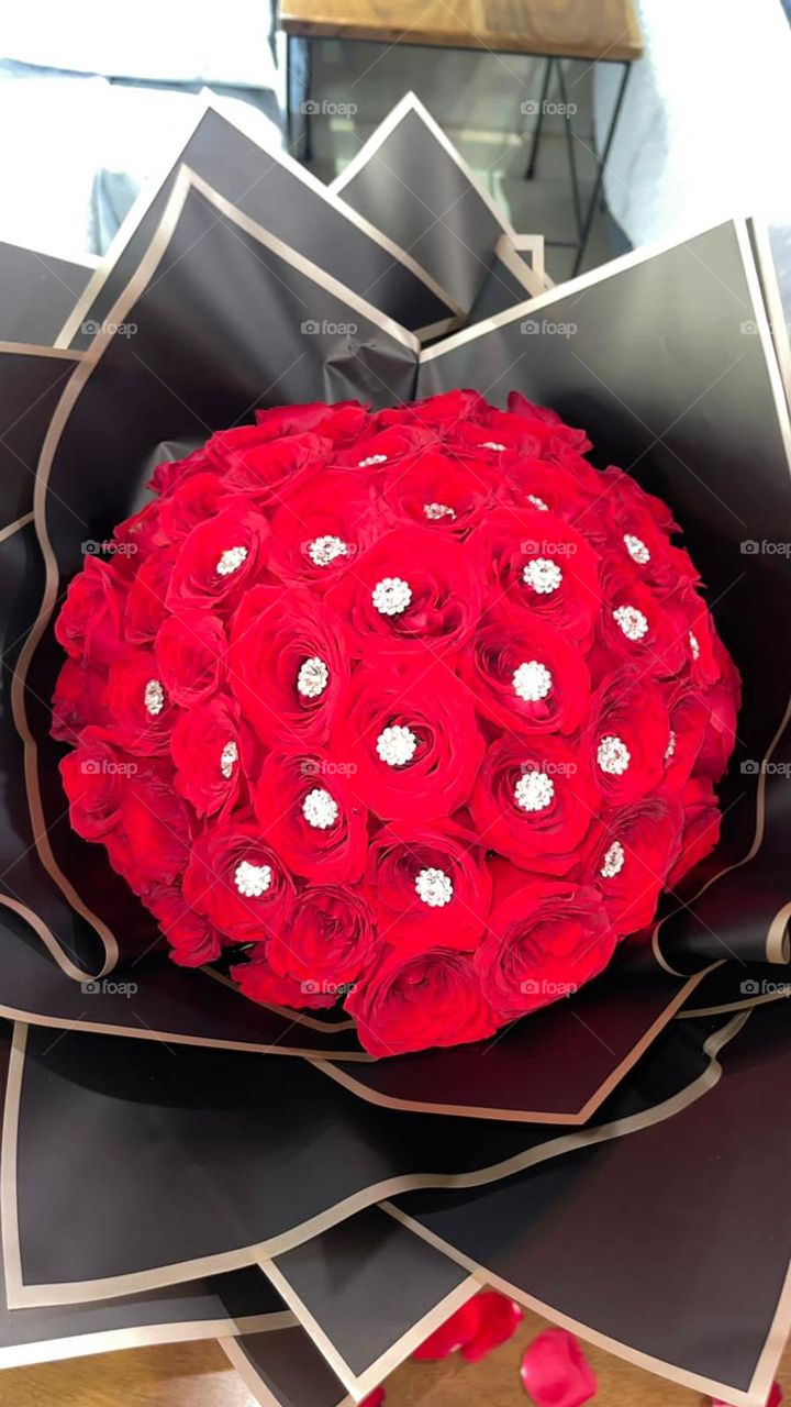 Hermosas rosas rojas