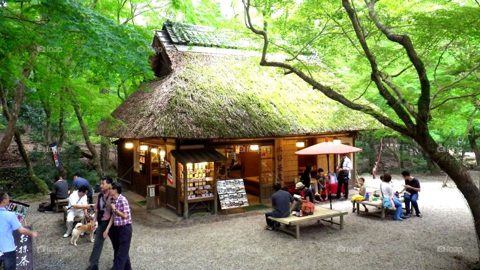 A tea house in Nara