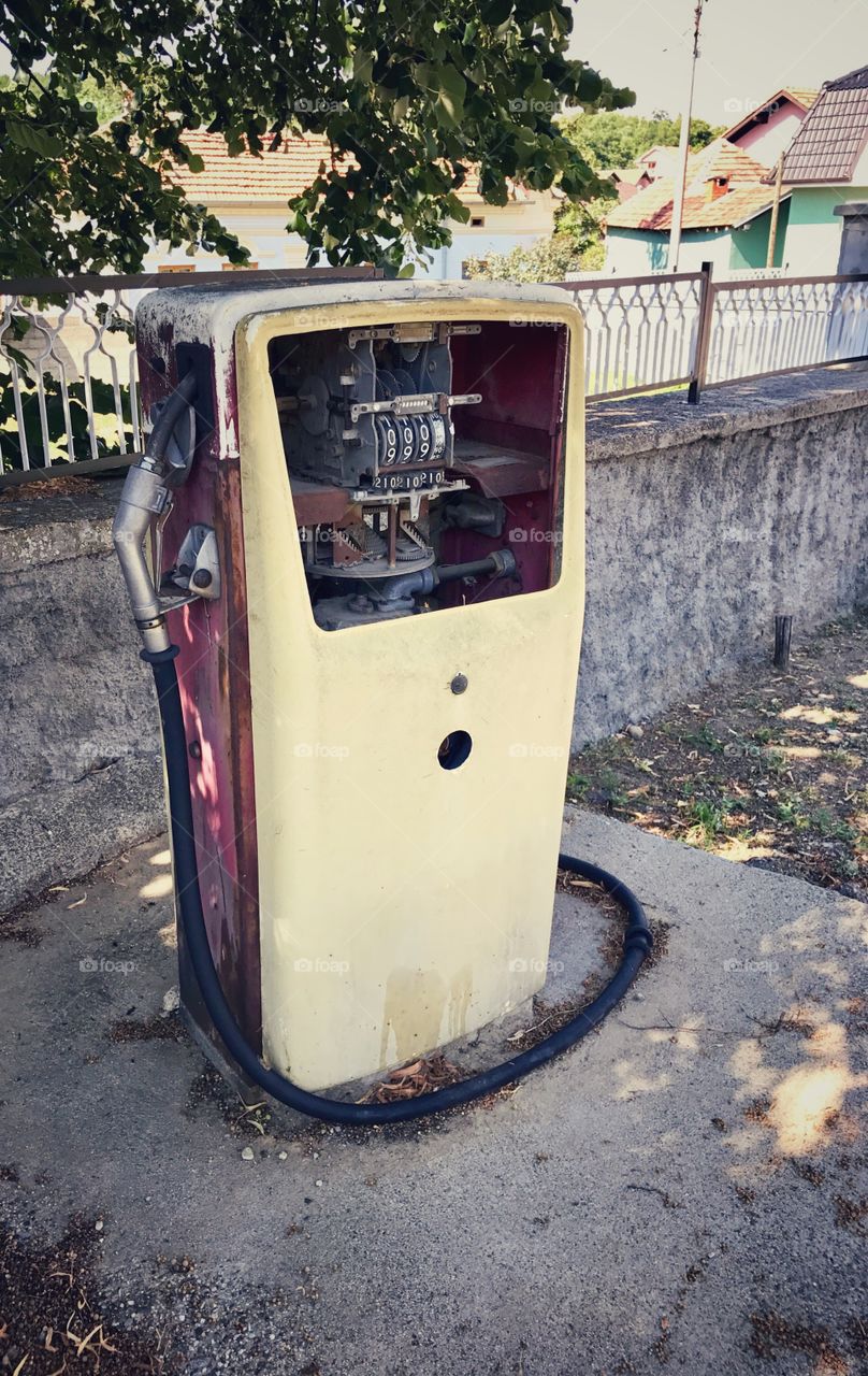 Old Fuel Dispenser 