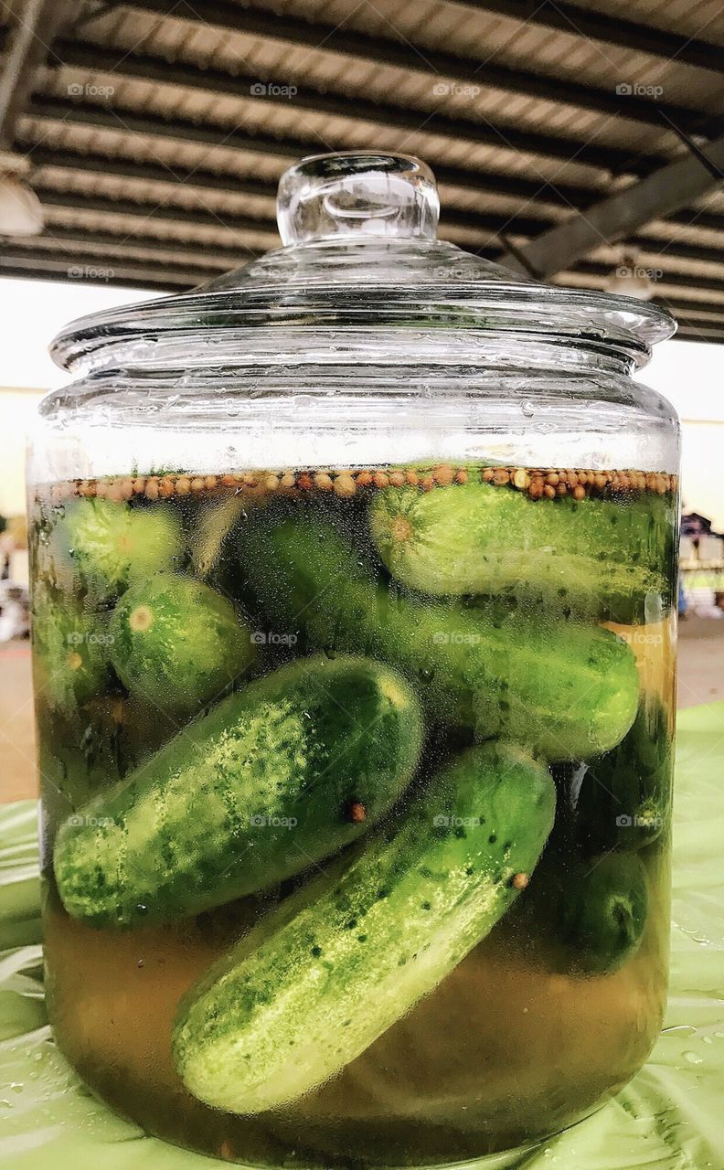 Fresh Pickles. 