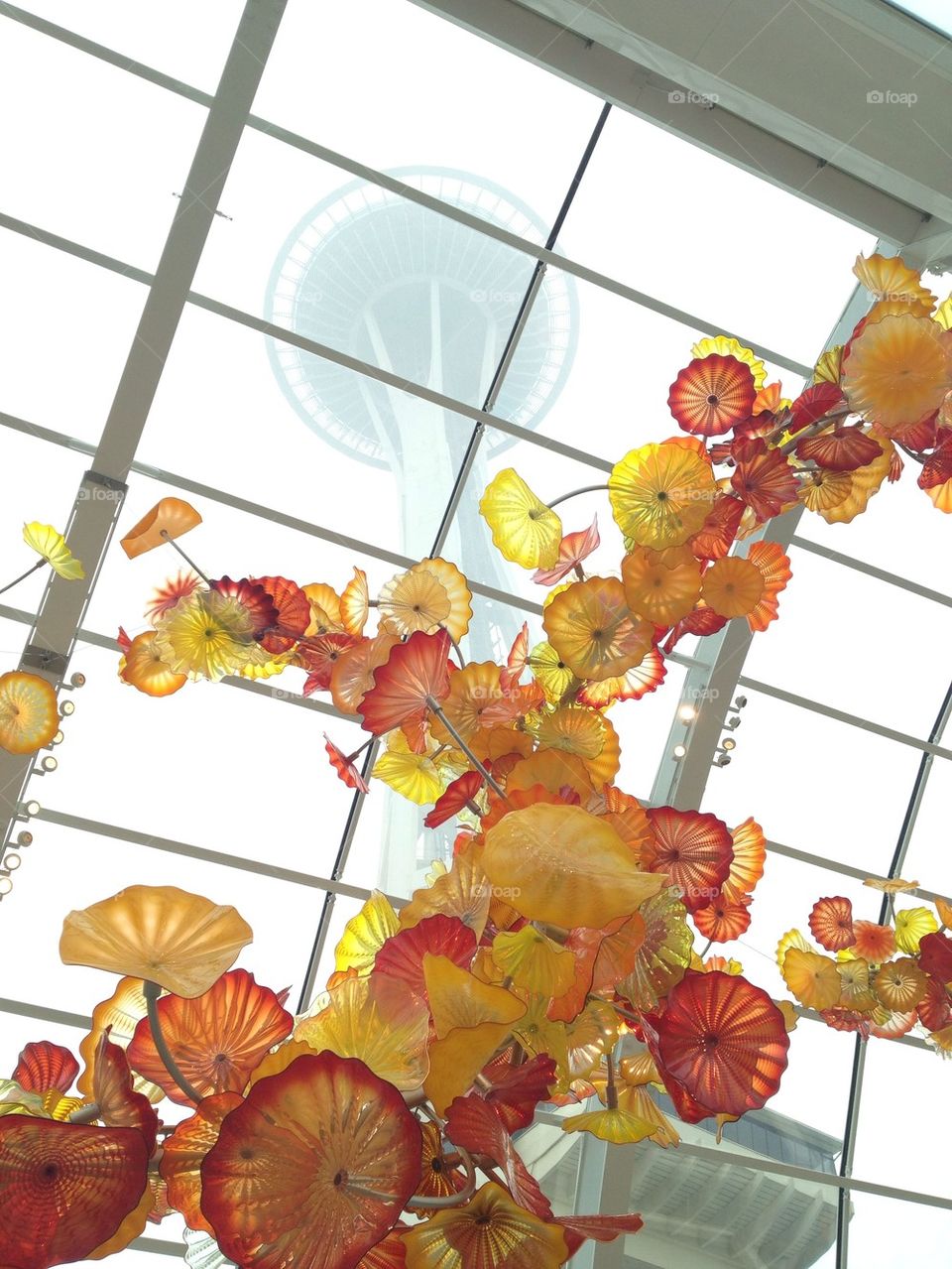 Chihuly Glass Space Needle