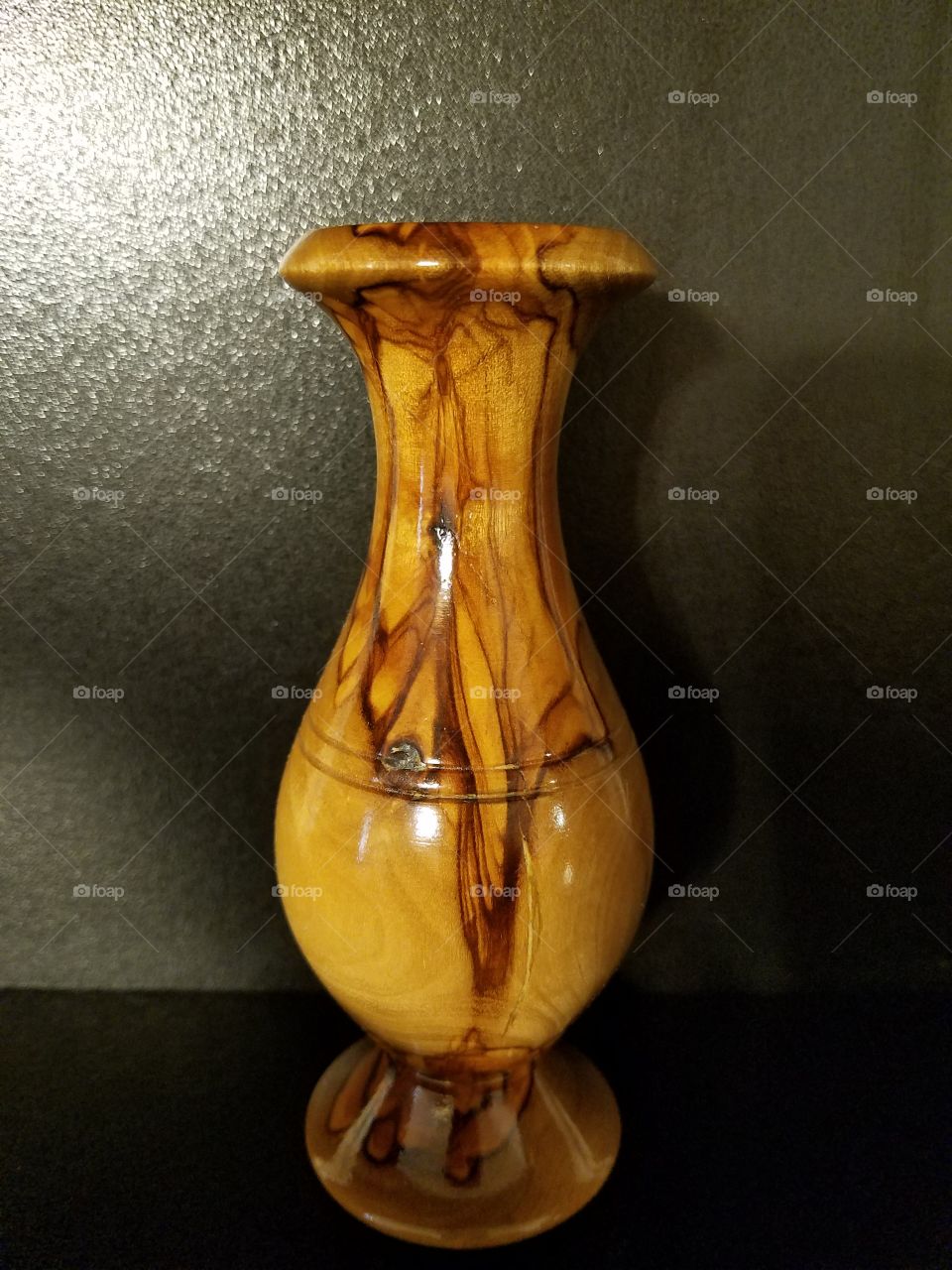 Olivewood Bud Vase