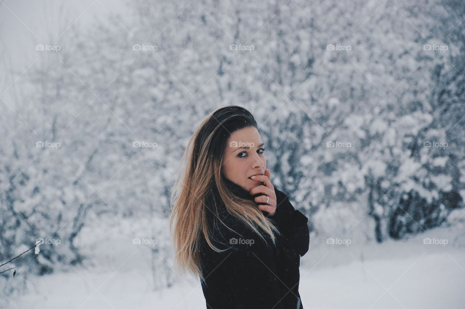 •in the snow•