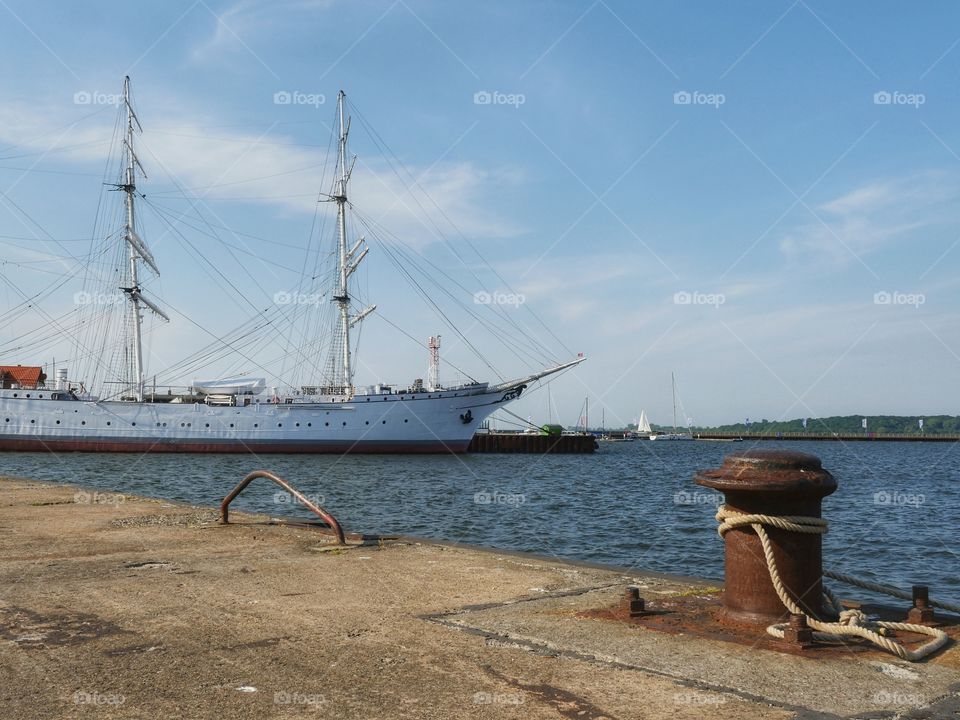 Port of Stralsund, Germany