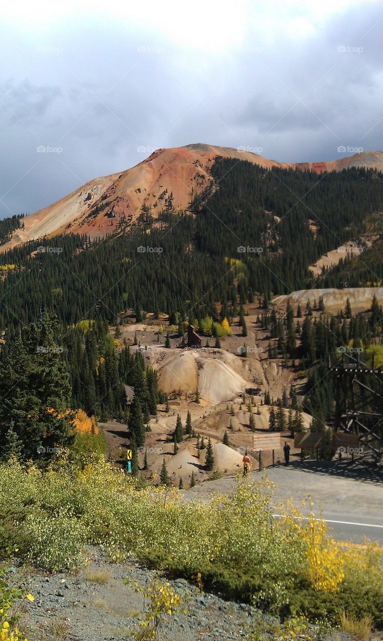 fall in the mountains