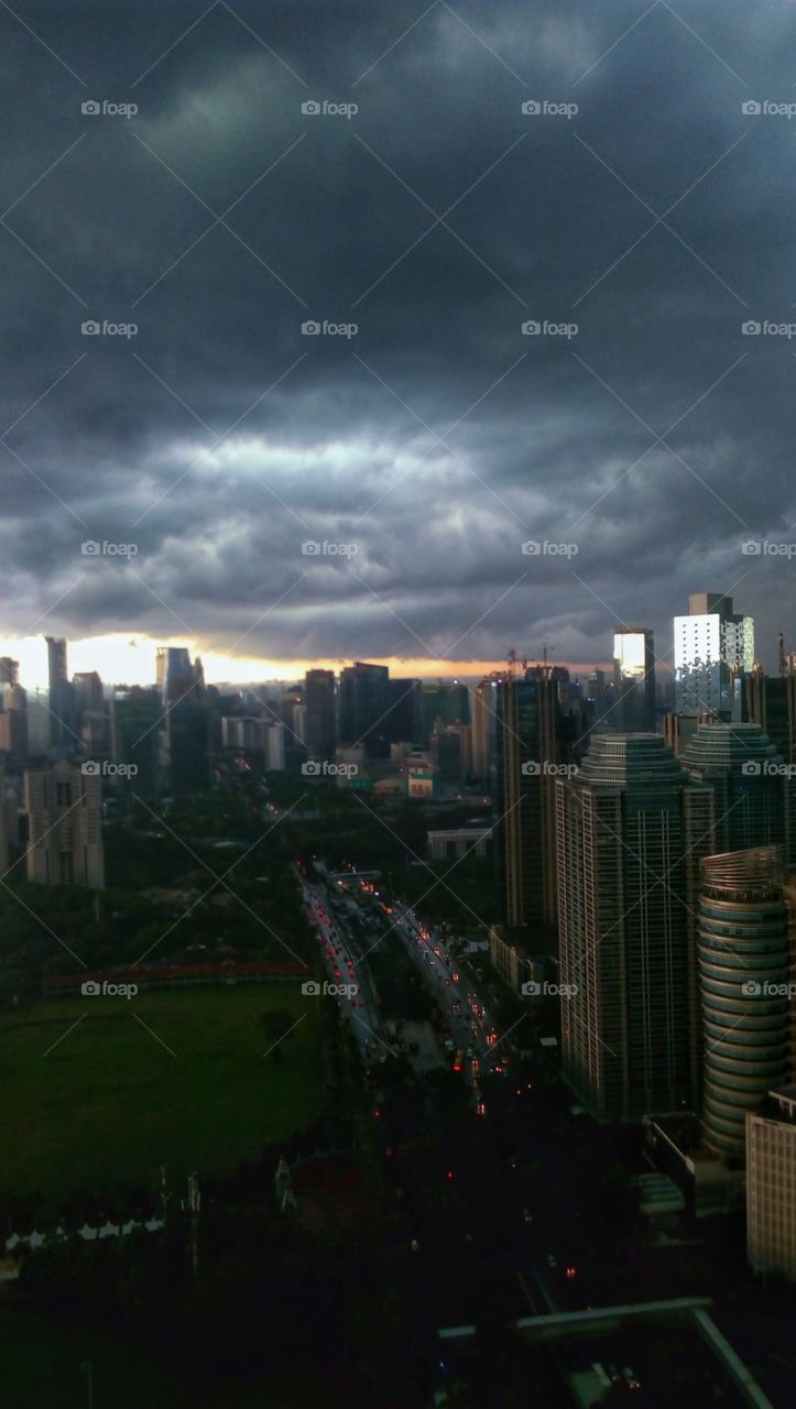 cloudy will be a sign of rain