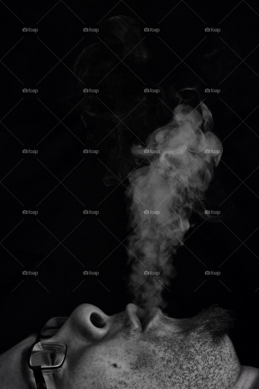 smoke i letter alphabet by peeeda