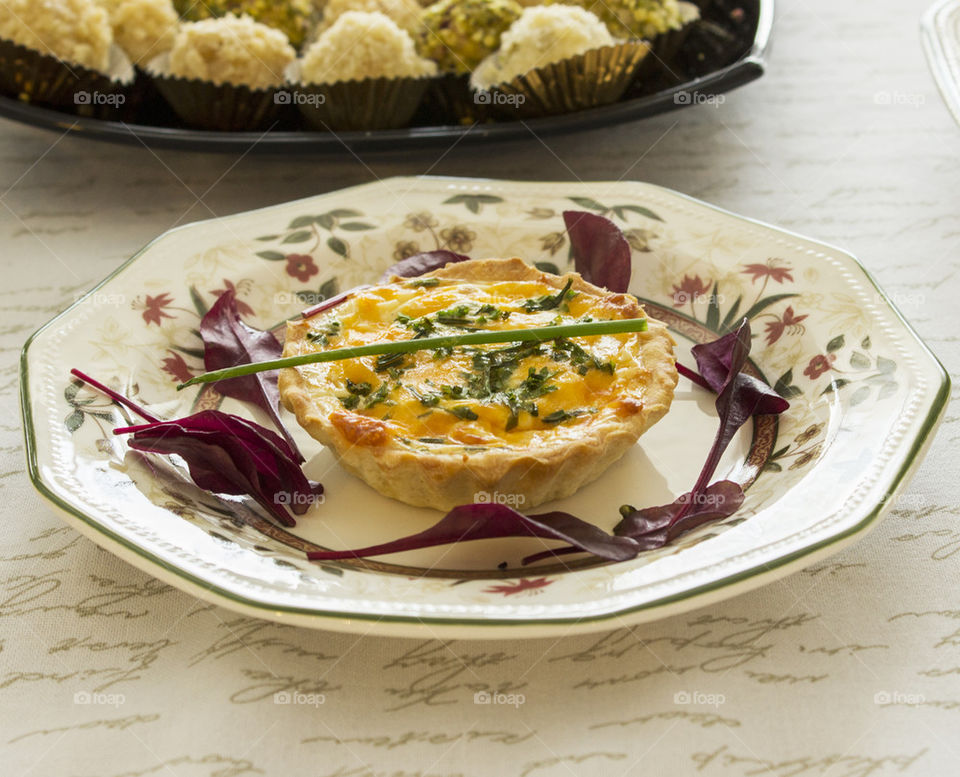 blue cheese tart