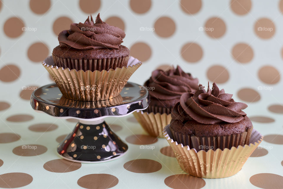 Chocolate on Chocolate Cupcakes