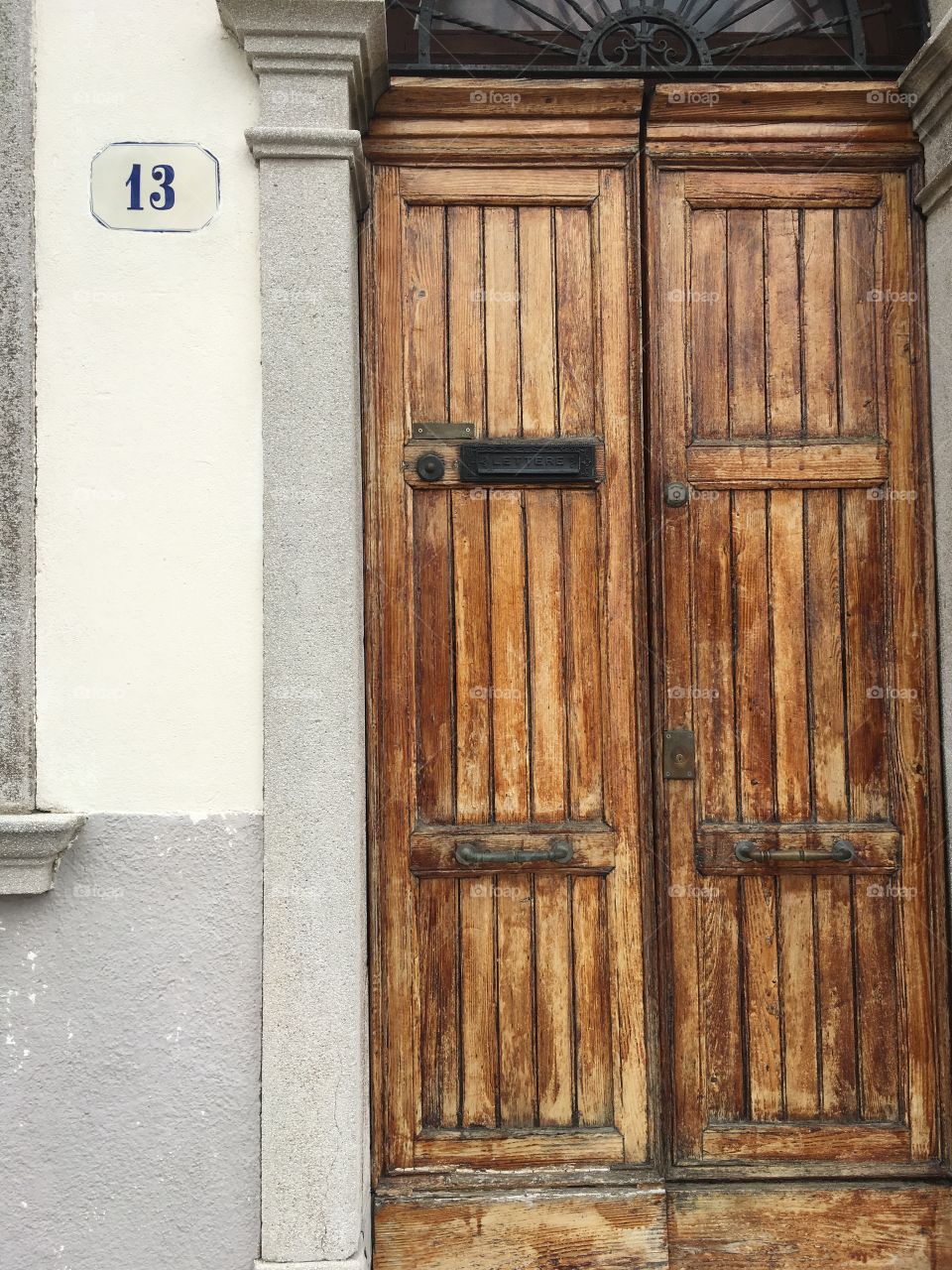 Front door in Venice
