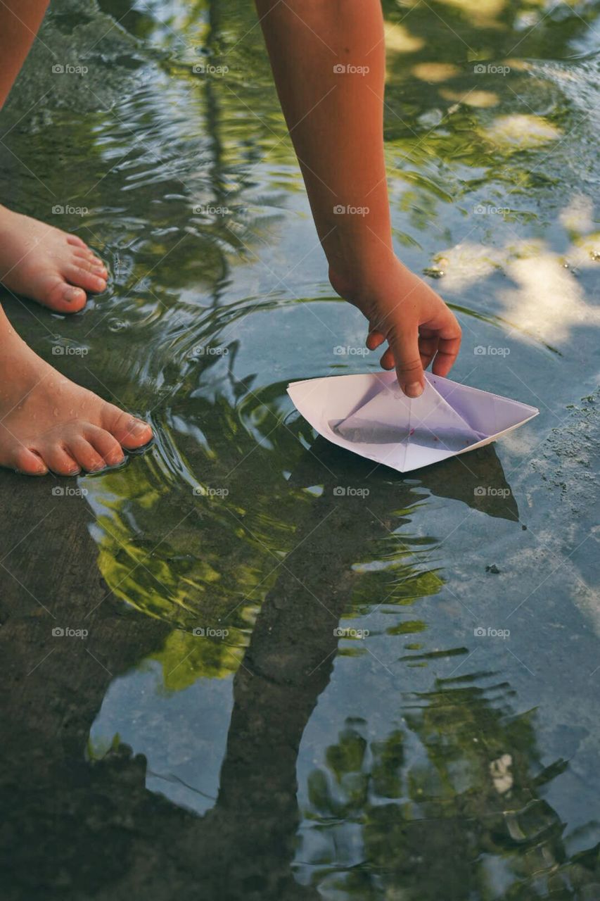 Paper boat