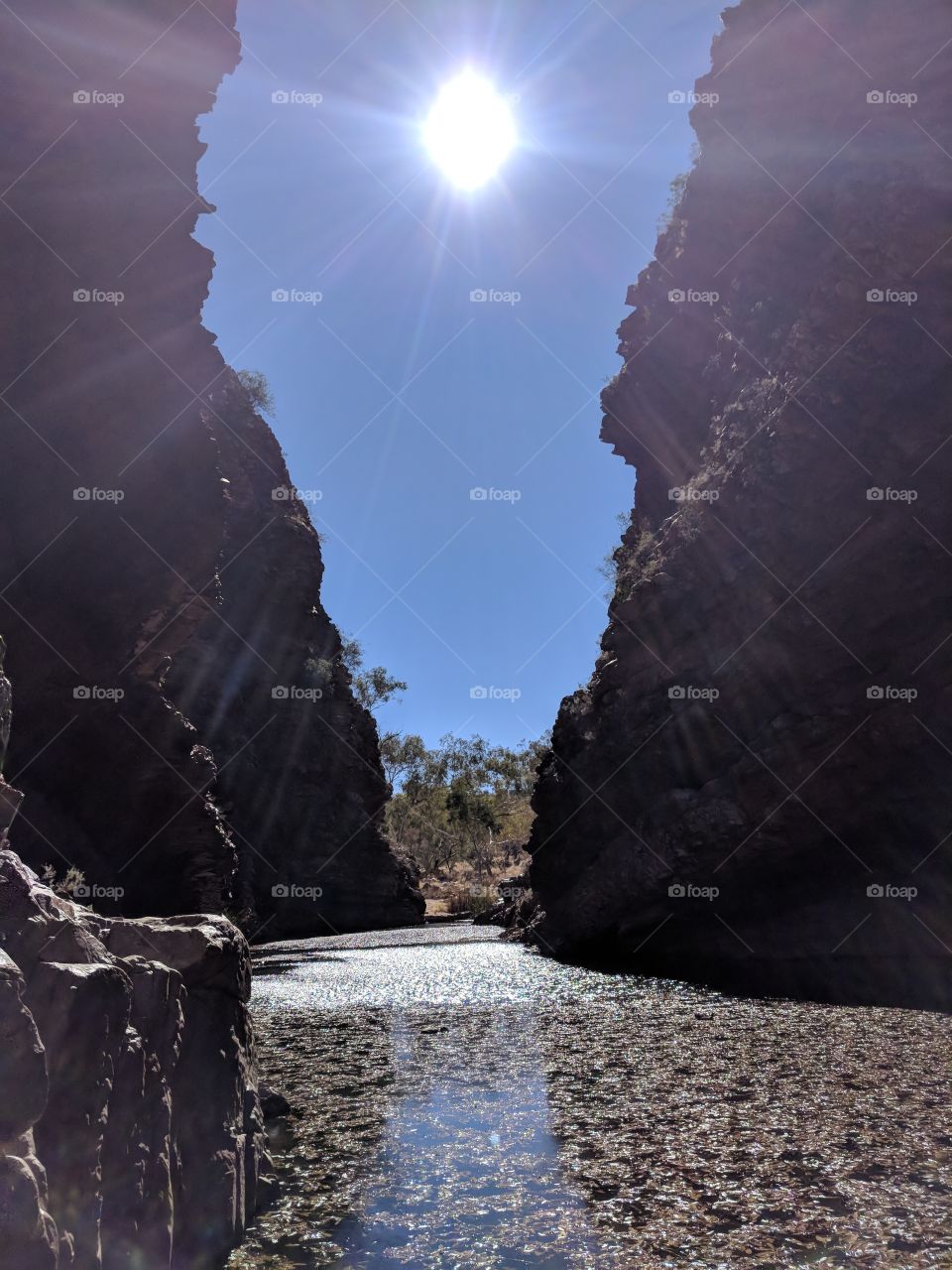 Amazing afternoon in the sunshine by this magnificent gorge