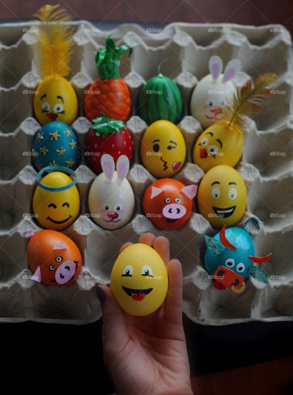 Easter eggs