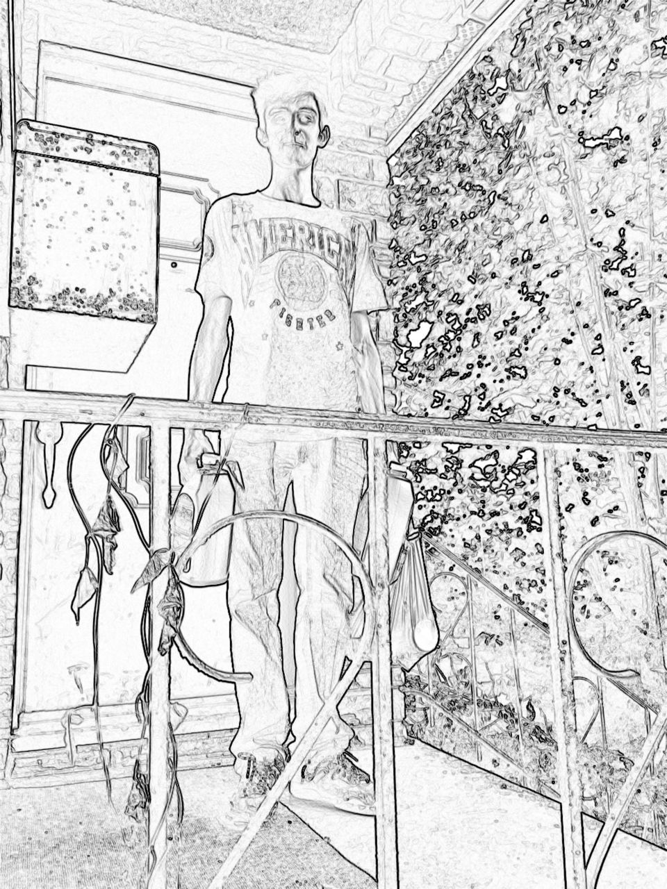 Digital Sketch - man 