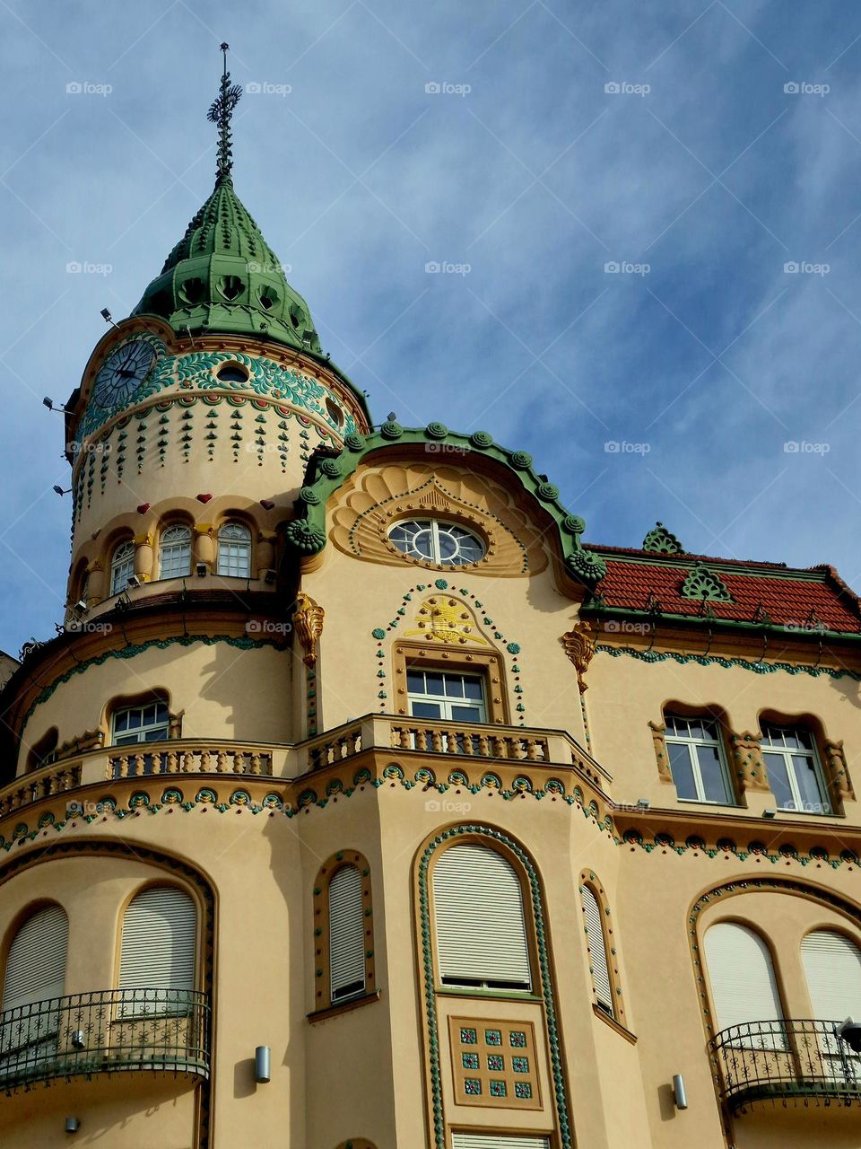 The Black Eagle Palace in Oradea