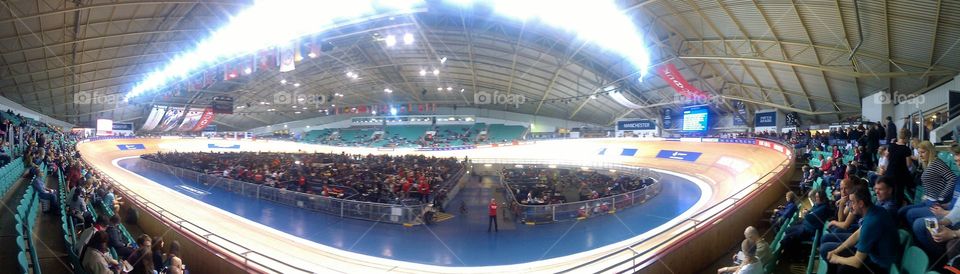 Manchester velodrome panoramic 