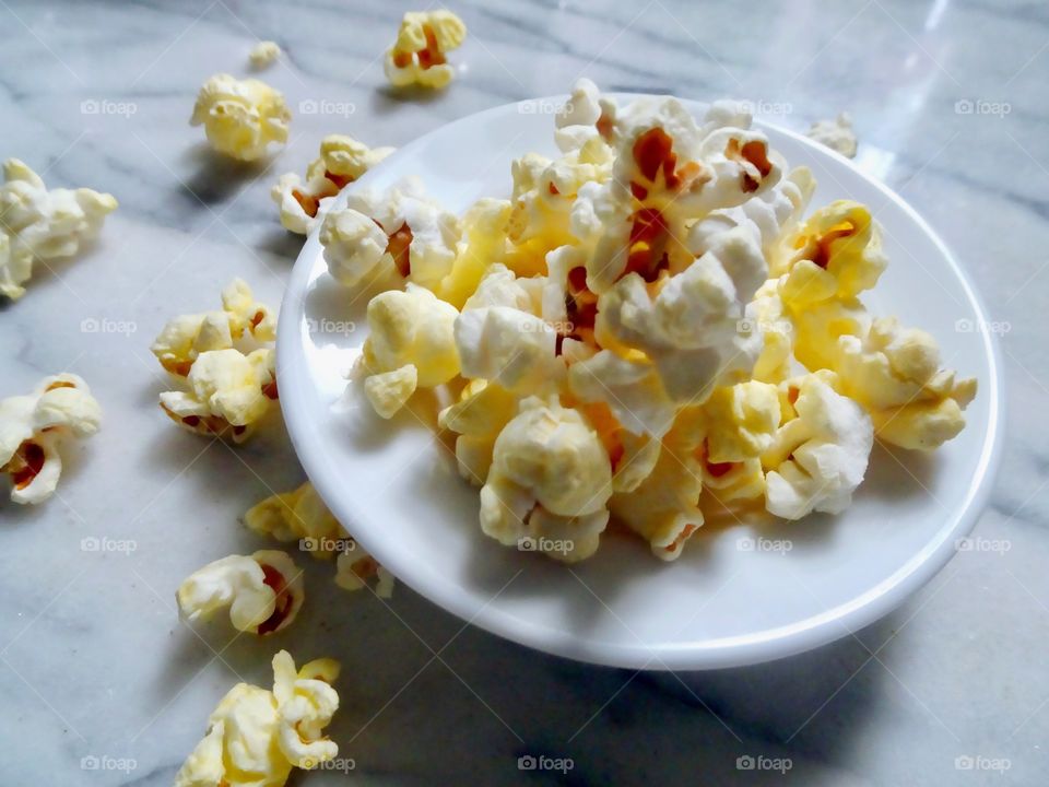 Popcorn ready for movie night and weekend, party time yayyy!!!