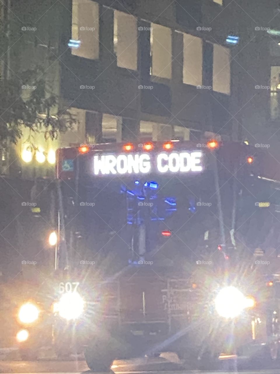 WRONG CODE