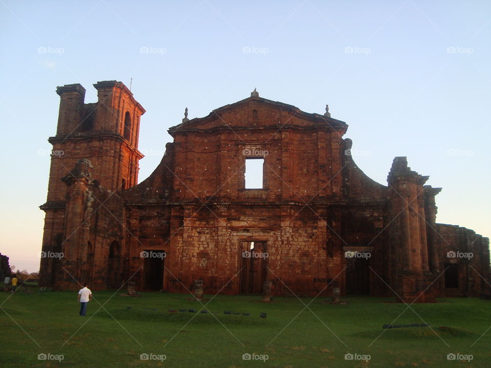 Jesuítica Mission in South Brasil