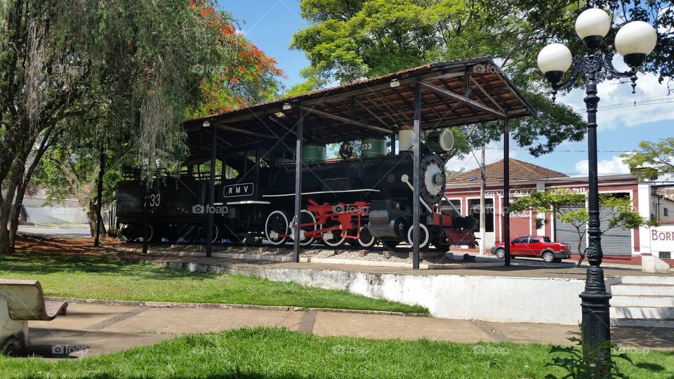 Locomotiva  Maria Fumaça