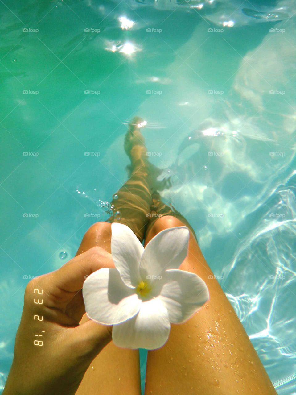 sol e piscina composição perfeita