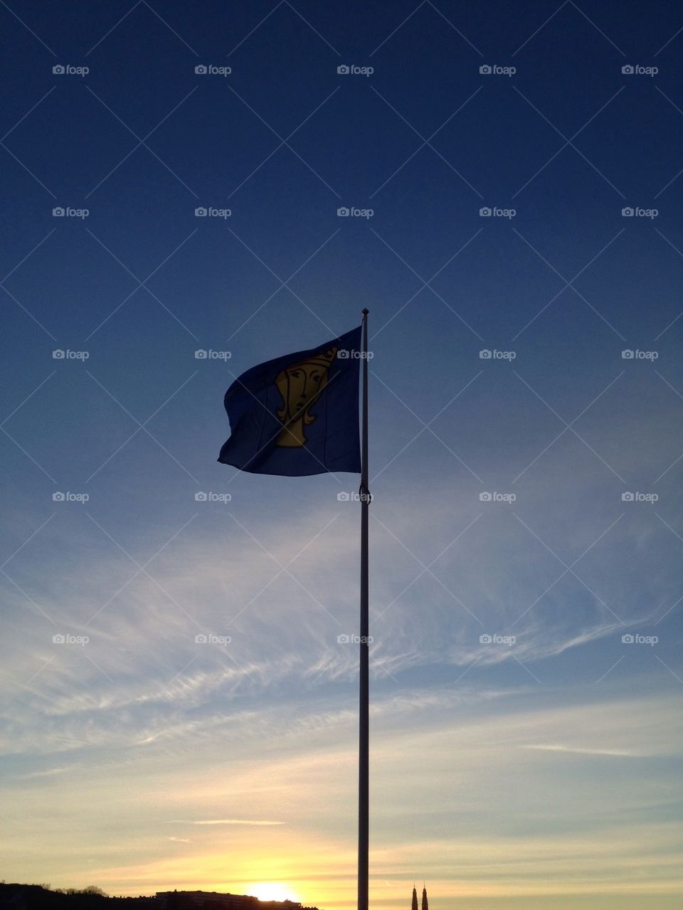 Stockholm Flag