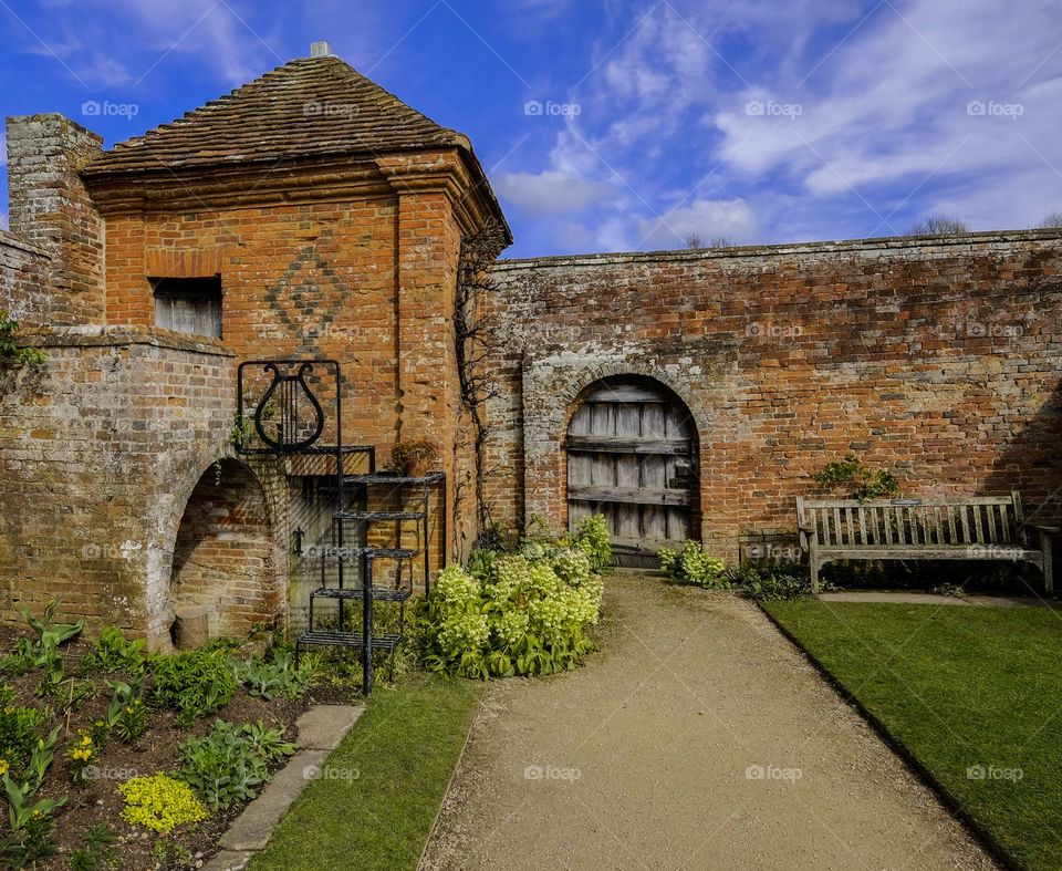 Garden. Country house